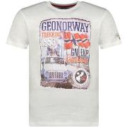 T-shirt Geographical Norway SW1959HGNO-WHITE