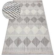 Tapis Rugsx Tapis NANO EO61A Diamants, bouclé, tissé plat 120x170 cm