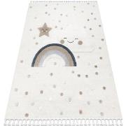 Tapis Rugsx Tapis YOYO EY78 blanc / beige - 120x170 cm