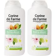 Soins cheveux Corine De Farme Lot de 2 Shampooings Extra-Doux à l'Huil...