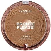 Blush &amp; poudres L'oréal Bronze Please! La Terra 03-medium Caramel