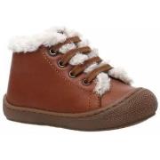 Boots enfant Naturino LALLIT WOOL COGNAC ECRU