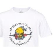 T-shirt enfant Quiksilver TEE-SHIRT OUTTA ROAD FLAXTON JUNIOR - WHITE ...