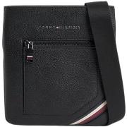 Pochette Tommy Hilfiger Sac bandouliere Ref 60851 Noir 23*2