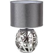 Lampes à poser Unimasa Lampe céramique argentée