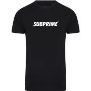 T-shirt Subprime Shirt Basic Black