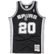 T-shirt Mitchell And Ness Maillot NBA Manu Ginobili San