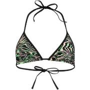 Maillots de bain Puma All-Over-Print Triangle Bikini Top