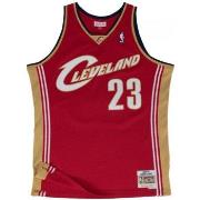 T-shirt Mitchell And Ness Maillot NBA Lebron James Cleve