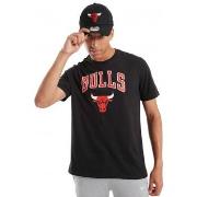Debardeur New-Era Tee shirt homme Chicago Bulls noir 60416749