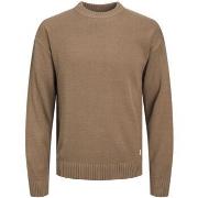 Pull Jack &amp; Jones 12236774 KNIT CREW-OTTER