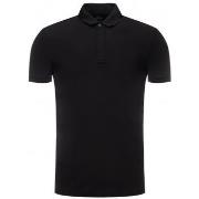 T-shirt EAX Polo Homme Armani noir 8NZF91 ZJ81Z 1200