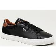 Baskets Pepe jeans BASKET KENTON COURT NOIR