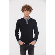 T-shirt Lee Cooper Polo BORNEAZ Noir