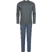 Pyjamas / Chemises de nuit Mey Pyjama Portimo Long Gris