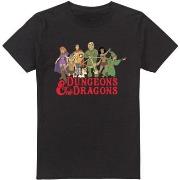 T-shirt Dungeons &amp; Dragons Line Up