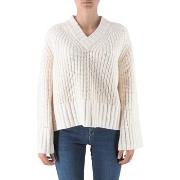 Pull Replay Jersey blanc beurre court