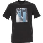 T-shirt EAX T-shirt black/metro