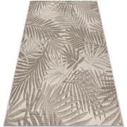 Tapis Rugsx TAPIS EN CORDE SIZAL FLOORLUX 20504 FEUILLES 160x230 cm