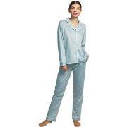 Pyjamas / Chemises de nuit Selmark Pyjama pantalon chemise manches lon...