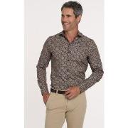 Chemise R2 Amsterdam R2 Chemise Impression Marron