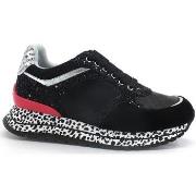 Chaussures Blugirl Blumarine Babe 03 Sneaker Glitter Black 6A2517PX106