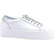 Chaussures Chiara Ferragni Sneaker Tennis Donna White Silver CF2917-06...