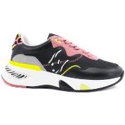 Chaussures Liu Jo Hoa 10 Sneaker Mesh Cow Fluo Black BA1037TX159