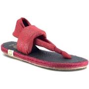 Chaussures Nalho Ganika Glitter Sandalo Monocolor Red NA.0009