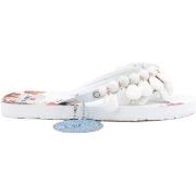 Chaussures L.a.water L.A. WATER Flower Infradito White Multi 02125A