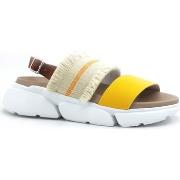 Chaussures L4k3 LAKE Sandal Blued Sandalo Donna Bicolor Yellow Brown D...