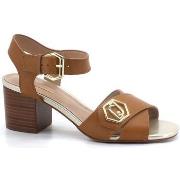 Chaussures Liu Jo Agata 16 Sandalo Tacco Beige Nut SA2157P0102