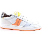 Chaussures Saucony Jazz Court Sneaker Bianco White Peach S60577-3