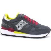 Chaussures Saucony Shadow W Sneaker Grey Silver Red S1108-779