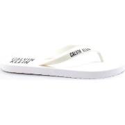 Chaussures Calvin Klein Jeans Ciabatta Infradito Flip Flop White HW0HW...