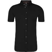 Chemise Desoto Chemise Manches Courtes Noir 081