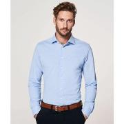 Chemise Profuomo Chemise Tricotée Bleu