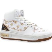 Bottes Guess Basket Sneaker Donna Off White FL5TULFAL12