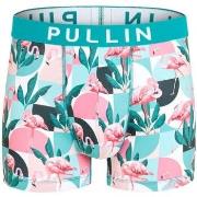 Boxers Pullin Boxer Homme Microfibre FLAM70 Cyan Rose
