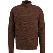 Sweat-shirt Vanguard Pull Knitted Col Roulé Marron
