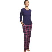 Pyjamas / Chemises de nuit Selmark Pyjama pantalon haut manches longue...