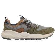 Baskets Flower Mountain Baskets Yamano 3 Homme Military/Grey