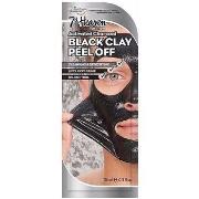 Masques 7Th Heaven For Men Black Clay Peel-off Mask