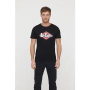 T-shirt Lee Cooper T Azzik Noir