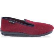Chaussons Airplum Pantoufles Homme Rouge
