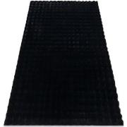 Tapis Rugsx Tapis BUBBLE noir 25 IMITATION DE FOURRURE 120x170 cm