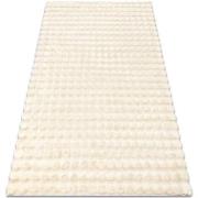 Tapis Rugsx Tapis BUBBLE ivoire 12 IMITATION DE FOURRURE 60x100 cm