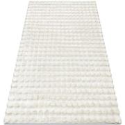 Tapis Rugsx Tapis BUBBLE blancs 11 IMITATION DE FOURRURE 80x150 cm