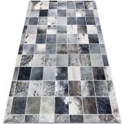 Tapis Rugsx Tapis PATCHWORK 21716 gris - Peau de 160x230 cm