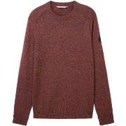 Pull Tom Tailor Pull coton col rond droit